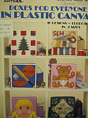 Leisure Arts Boxes for Everyone in Plastic Canvas #400 (Image1)