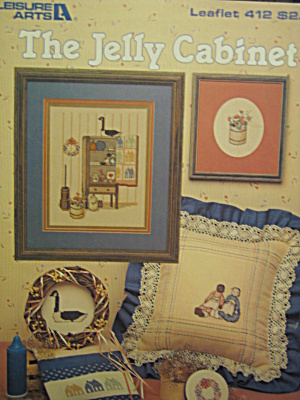 Leisure Arts Cross Stitch The Jelly Cabinet #412 (Image1)