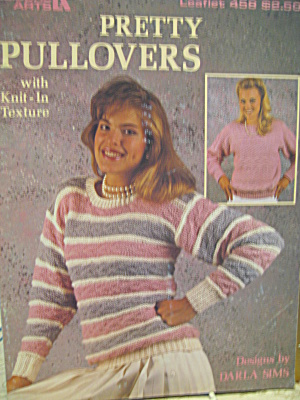 Leisure Arts Pretty Pullovers #458 (Image1)
