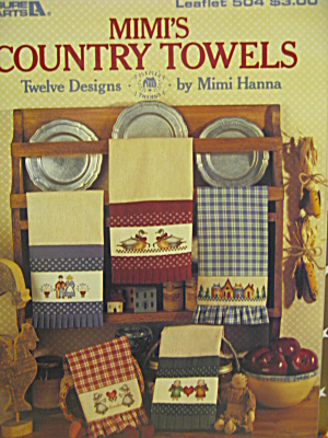 Leisure Arts Mimi's County Towels #504 (Image1)