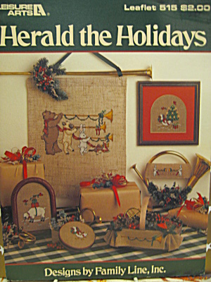 Leisure Arts Herald the Holidays #515 (Image1)
