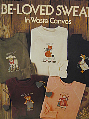 Leisure Arts Be-Loved Sweats In Waste Canvas  #567 (Image1)