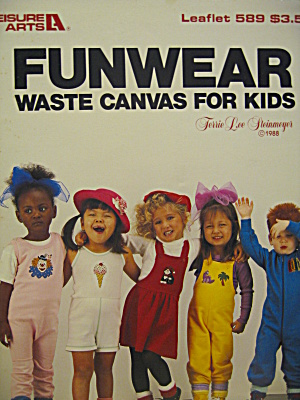 Leisure Arts Funwear Waste Canvas For Kids #589 (Image1)