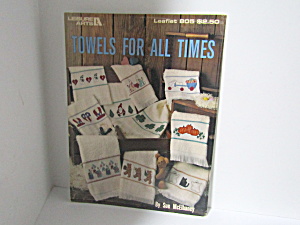  Leisure Arts Towels  For All Times #805 (Image1)