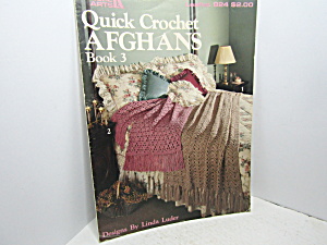 Leisure Arts Quick Crochet Afghans Book 3   #824 (Image1)