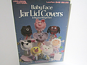 Leisure Arts Babyface Jar Lid Covers #848