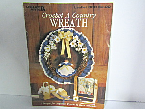 Leisure Arts Crochet-A-Country Wreath #880 (Image1)