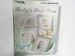 Leisure Arts Baby's First Year  #881 (Image1)
