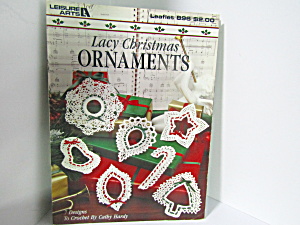 Leisure Arts  Lacy Christmas Ornaments #896 (Image1)