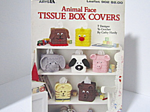 Leisure Arts Animal FaceTissue Box Covers  #902 (Image1)