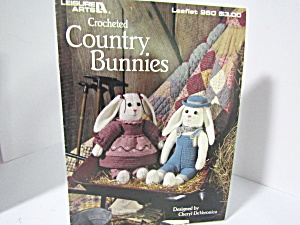 Leisure Arts Crocheted Country Bunnies  #960 (Image1)