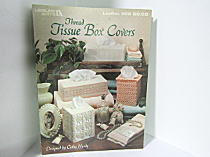 Leisure Arts Thread Tissue Box Cover #966 (Image1)