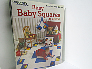 Leisure Art Busy Baby Squares To Crochet #968 (Image1)