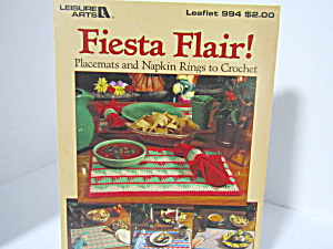 Leisure Arts Fiesta Flair Placemats To Crochet  #994 (Image1)