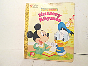 Golden Book Disney Babies Nursery Rhymes (Image1)
