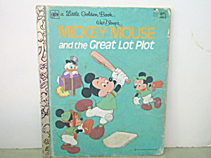  Disney Mickey Mouse The Great Lot Plot 9th printing (Image1)