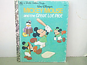 Golden Disney Mickey Mouse the Great Lot Plot 100-74 (Image1)