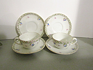 Vintage Nippon Miniature Teacups & Saucers (Image1)