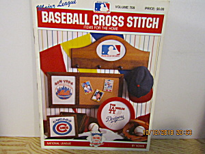 Nomis Baseball Cross Stitch National League  #708 (Image1)