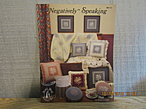 Needle Maid Designs Negatively Speaking  #5 (Image1)