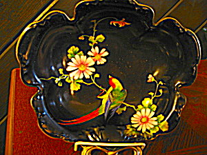 Vintage Noritake Handpainted One Handled Serving Dish (Image1)