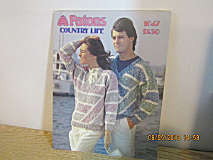 Patons Women's/Men's Sweater Country Life #1047 (Image1)
