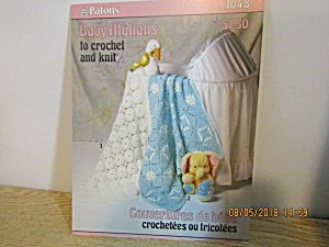 Patons Baby  Afghans To Knit & Crochet  #1048 (Image1)