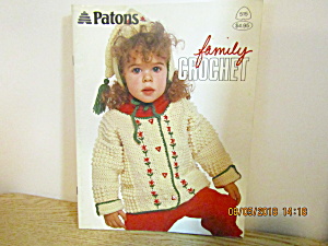 Patons Women's Family Crochet Sweaters #515 (Image1)