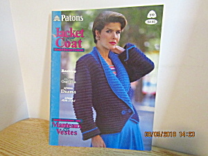 Patons Women's Jacket Coat Collection  #519 (Image1)