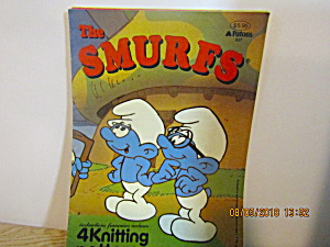 Patons The Smurfs Four Knitting Patterns #527 (Image1)