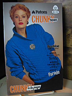 Patons Beehive Chunky News Booklet #491 (Image1)