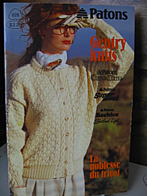 Patons Gentry Knits  Booklet #628 (Image1)