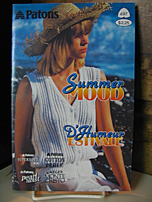Patons Summer Mood Booklet #497 (Image1)