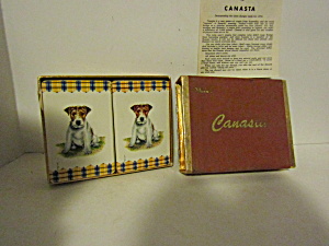 Vintage Canasta Duratone Playing Card Set (Image1)