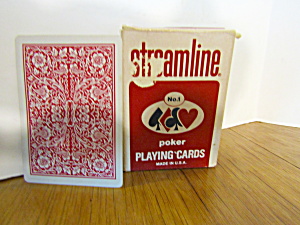 Vintage Arrco Streamline Poker Playing Cards (Image1)