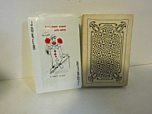 Vintage Underground Utilities Ad Playing Cards (Image1)