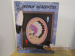 Pegasus Cross Stitch Book Indian Headdress  #339 (Image1)