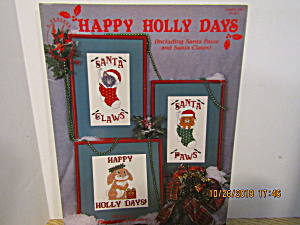 Pegasus Cross Stitch Book Happy Holly Days #340 (Image1)