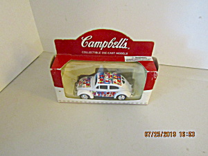 Vintage Campbell Soup Die-Cast Model 1952 VW Beetle (Image1)