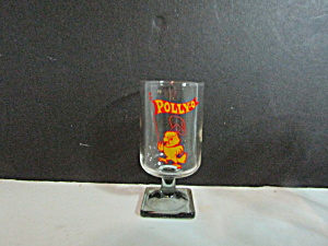 Vintage Polly-o Footed Stemmed Juice Glass  (Image1)