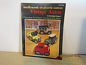 Plaid Plastic Canvas Book Vintage Auto #7675 (Image1)