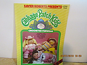 Plaid Crocheted Funwear  For Cabbage Patch Kids  #7858 (Image1)