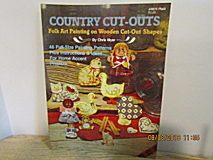 Plaid Craft Book Folk Art Country Cut-Outs  #8074 (Image1)