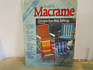 Plaid Craft Book Macrame Chairs For The Sitting  #8223 (Image1)