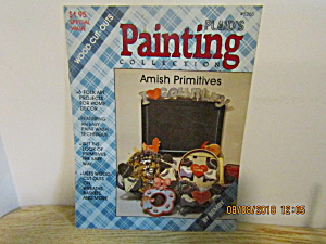 Plaid Book Country Painting Amish Primitives  #8265 (Image1)