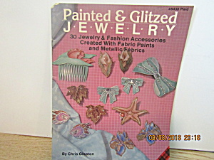 Plaid Craft Book Painted & Glitzed Jewelry  #8438 (Image1)
