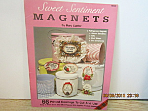 Plaid Craft Book Sweet Sentient Magnets  #8455 (Image1)
