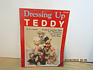 Plaid Craft Book Dressing Up Teddy #8476