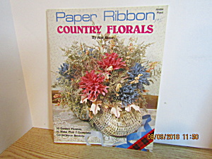 Plaid Book Paper Ribbon Country Florals  #8484 (Image1)