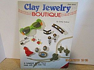 Plaid Craft Book Clay Jewelry Boutique #8540